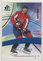 Authentic Rookies - Alexander Alexeyev #/199