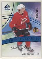 Authentic Rookies - Alec Regula #/199