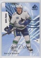 Brock Boeser #/165