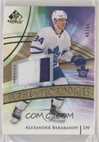 Authentic Rookies - Alexander Barabanov #/65