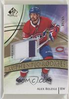 Authentic Rookies - Alex Belzile #/65