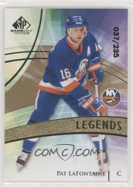 2020-21 Upper Deck SP Game Used - [Base] - Golden Burst #107 - Legends - Pat LaFontaine /235