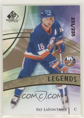 2020-21 Upper Deck SP Game Used - [Base] - Golden Burst #107 - Legends - Pat LaFontaine /235