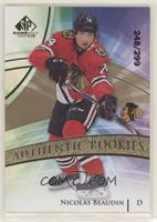 Authentic Rookies - Nicolas Beaudin #/299