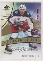 Authentic Rookies - Liam Foudy #/299