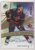 Authentic Rookies - Josh Norris #/299