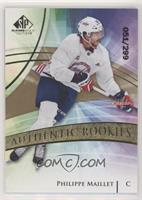 Authentic Rookies - Philippe Maillet #/299