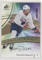 Authentic Rookies - Philippe Maillet #/299