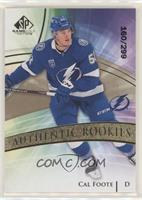 Authentic Rookies - Cal Foote #/299