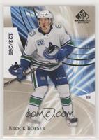 Brock Boeser #/265