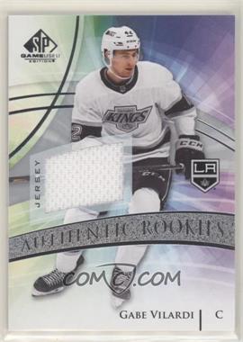 2020-21 Upper Deck SP Game Used - [Base] - Silver Jersey #161 - Authentic Rookies - Gabe Vilardi