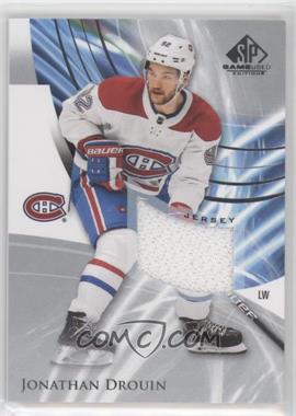 2020-21 Upper Deck SP Game Used - [Base] - Silver Jersey #89 - Jonathan Drouin