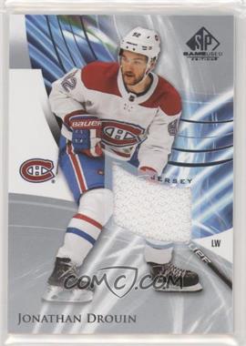 2020-21 Upper Deck SP Game Used - [Base] - Silver Jersey #89 - Jonathan Drouin