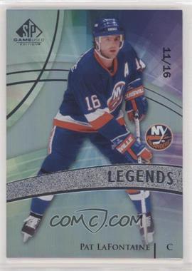 2020-21 Upper Deck SP Game Used - [Base] #107 - Legends - Pat LaFontaine /16