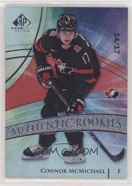 2020-21 Upper Deck SP Game Used - [Base] #123 - Authentic Rookies Team Canada - Connor McMichael /17