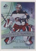 Authentic Rookies - Matiss Kivlenieks #/80