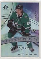 Authentic Rookies - Joel Kiviranta #/25