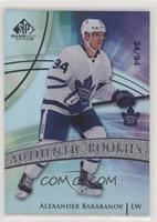 Authentic Rookies - Alexander Barabanov #/94