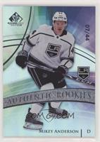 Authentic Rookies - Mikey Anderson #/44
