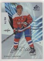 John Carlson #/74