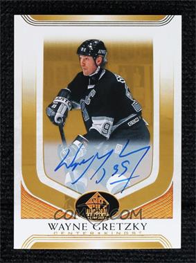 2020-21 Upper Deck SP Signature Edition Legends - [Base] - Gold Spectrum Foil Autographs #114 - Wayne Gretzky