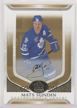 2020-21 Upper Deck SP Signature Edition Legends - [Base] - Gold #348 - SP - Mats Sundin