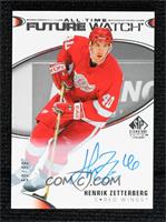 All-Time Future Watch Autos - Henrik Zetterberg #/99