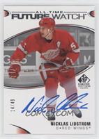 All-Time Future Watch Autos - Nicklas Lidstrom #/49