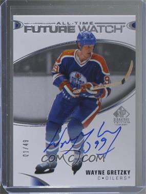 2020-21 Upper Deck SP Signature Edition Legends - [Base] #450 - All-Time Future Watch Autos - Wayne Gretzky /49