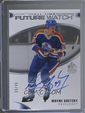 2020-21 Upper Deck SP Signature Edition Legends - [Base] #450 - All-Time Future Watch Autos - Wayne Gretzky /49