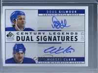 Doug Gilmour, Wendel Clark #/25