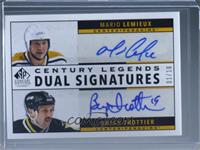 Mario Lemieux, Bryan Trottier #/10