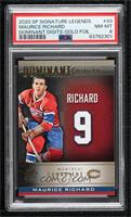 Maurice Richard [PSA 8 NM‑MT] #/9