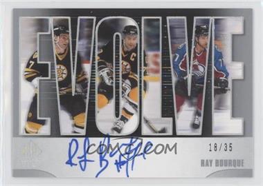 2020-21 Upper Deck SP Signature Edition Legends - evolve - Silver Spectrum Foil Autographs #E-20 - Ray Bourque /35