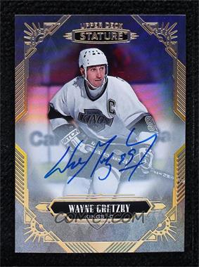 2020-21 Upper Deck Stature - [Base] - Autographs #76 - Wayne Gretzky