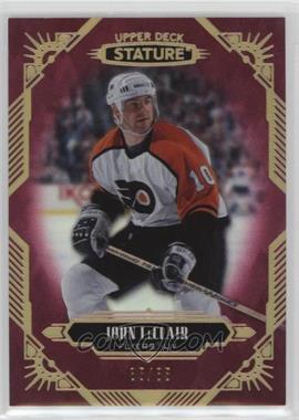 2020-21 Upper Deck Stature - [Base] - Red #91 - John LeClair /85