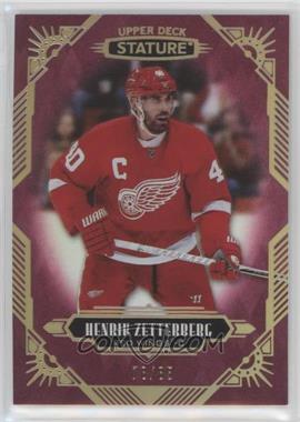 2020-21 Upper Deck Stature - [Base] - Red #94 - Henrik Zetterberg /85