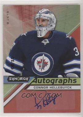 2020-21 Upper Deck Synergy - Autographs - Red #A-HE - Connor Hellebuyck /10