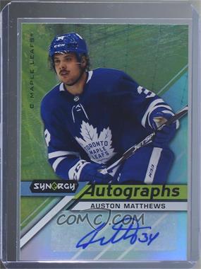 2020-21 Upper Deck Synergy - Autographs #A-AM - Auston Matthews