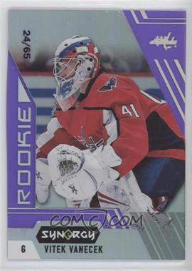 2020-21 Upper Deck Synergy - [Base] - Purple #92 - Rookie - Vitek Vanecek /65