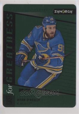 2020-21 Upper Deck Synergy - Cast for Greatness - Green Achievements #CG-15 - Ryan O'Reilly /50