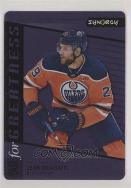 2020-21 Upper Deck Synergy - Cast for Greatness - Purple #CG-8 - Leon Draisaitl