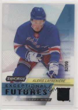 2020-21 Upper Deck Synergy - Exceptional Futures - Black #EFS-AF - Alexis Lafreniere /99