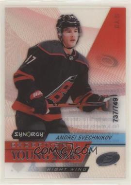 2020-21 Upper Deck Synergy - Exceptional Young Stars #EY-2 - Andrei Svechnikov /749