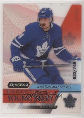 2020-21 Upper Deck Synergy - Exceptional Young Stars #EY-27 - Auston Matthews /749