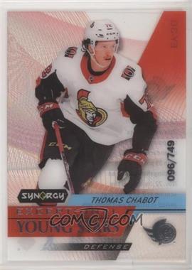 2020-21 Upper Deck Synergy - Exceptional Young Stars #EY-30 - Thomas Chabot /749