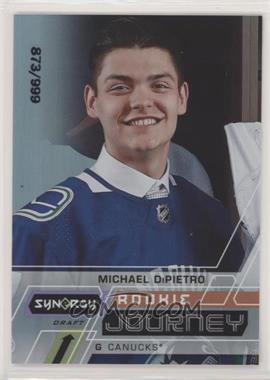 2020-21 Upper Deck Synergy - Rookie Journey - Draft #RJ-MD - Michael DiPietro /999