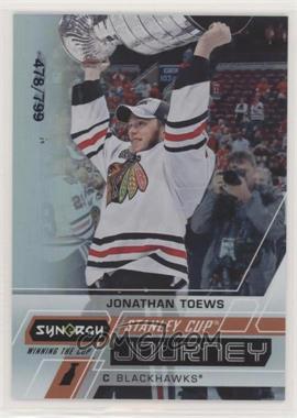 2020-21 Upper Deck Synergy - Stanley Cup Journey - Winning the Cup #CJ-JT - Jonathan Toews /799