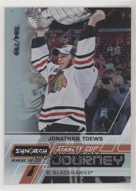 2020-21 Upper Deck Synergy - Stanley Cup Journey - Winning the Cup #CJ-JT - Jonathan Toews /799