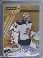 Auto - John Gibson #/1